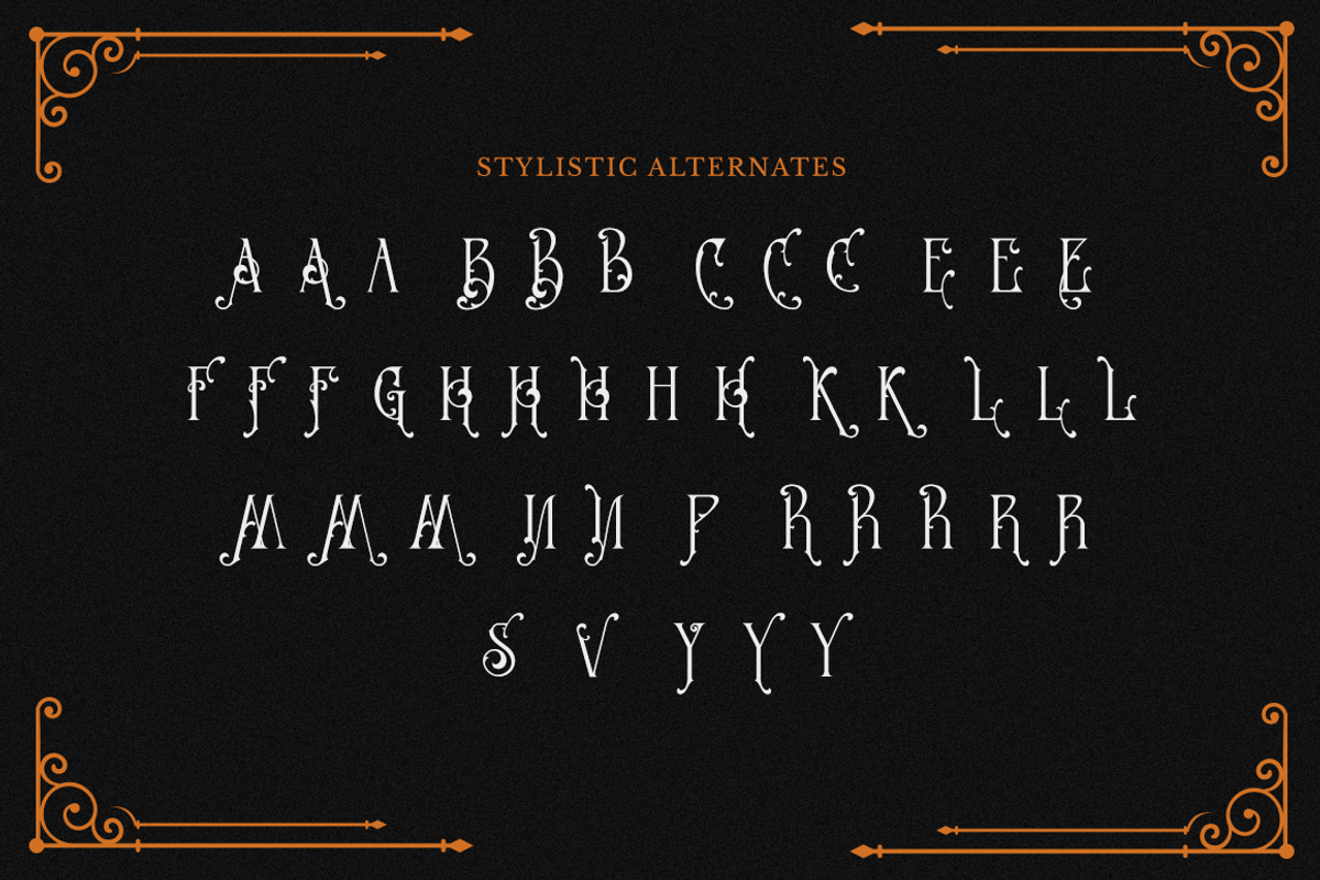 Blackshot - Blackletter Font, a Blackletter Font by RockboyStd (Photo 11 of 12)