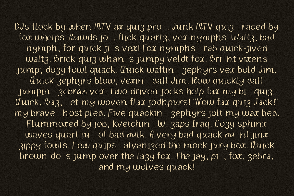 JUST A FISH | Playful Marker Font, a Handwritten Font by Ashiya Pixel (Photo 2 of 8)
