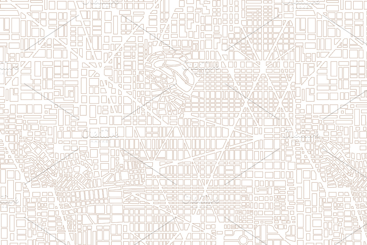 City map pattern, a Pattern Graphic by AlexZeL (Photo 3 of 6)