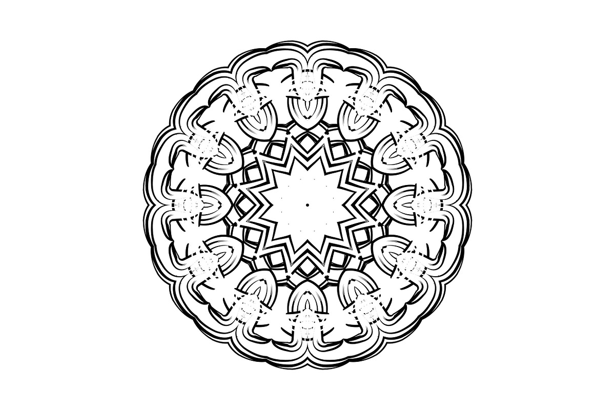 High Quality Mandala Clipart Bundle, a Decorative Illustration by NJ Himel (Photo 67 of 103)