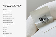 Photographer Pricing Guide Template, a Marketing Template by Blush Created (Thumbnail 4 of 19)