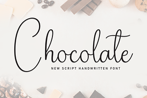 Chocolate Script Font