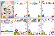 2027 Kids Creativity Journal, a Stationery Template by Shumaya (Thumbnail 2 of 6)
