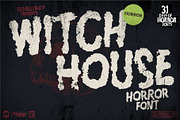 Witch House - Horror Font, a Font by Remedy667 (Thumbnail 1 of 7)