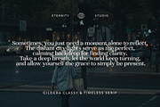 ET Gildera - Classy & Timeless Serif, a Serif Font by Eternity Studio (Thumbnail 6 of 10)