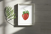 Strawberry, a Seasonal Illustration by Iryna Mel (Thumbnail 6 of 8)