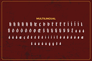 Rengkox, a Blackletter Font by twinstd (Thumbnail 12 of 13)