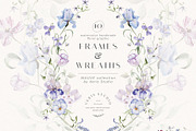 Mauve - Iris Floral Flower Design, a Decorative Illustration by Veris Studio (Thumbnail 7 of 17)
