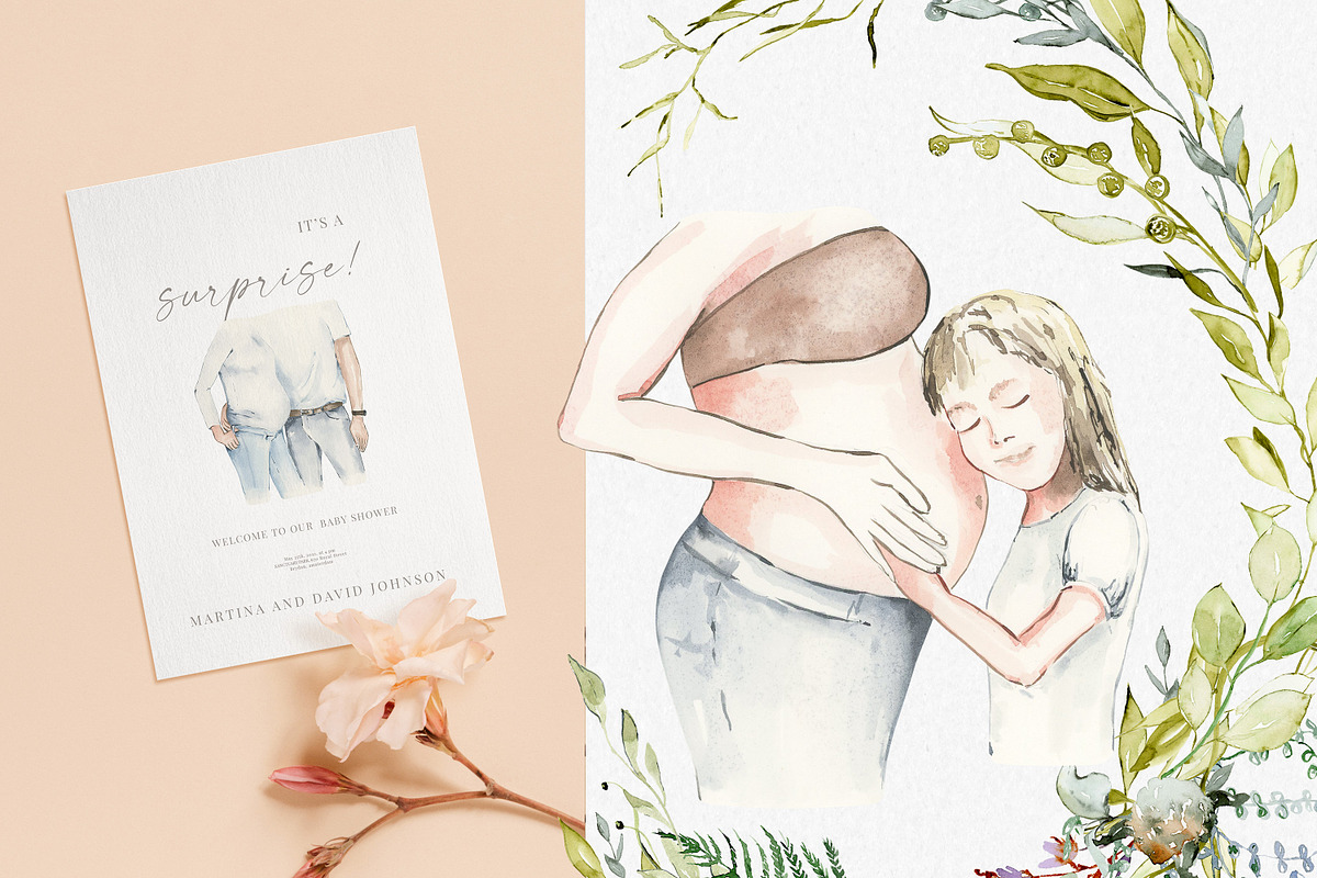 Motherhood Miracle, a Person Illustration by Olga Koelsch (Photo 8 of 14)
