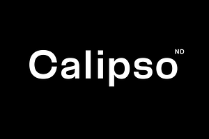 Calipso ND: display neo-grotesque