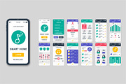 Mobile App UI Kit Template, a Templates & Theme by alexdndz (Thumbnail 15 of 21)