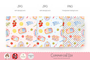 Cute Sardines Seamless Pattern, a Pattern Graphic by Chonnieartwork (Thumbnail 3 of 5)