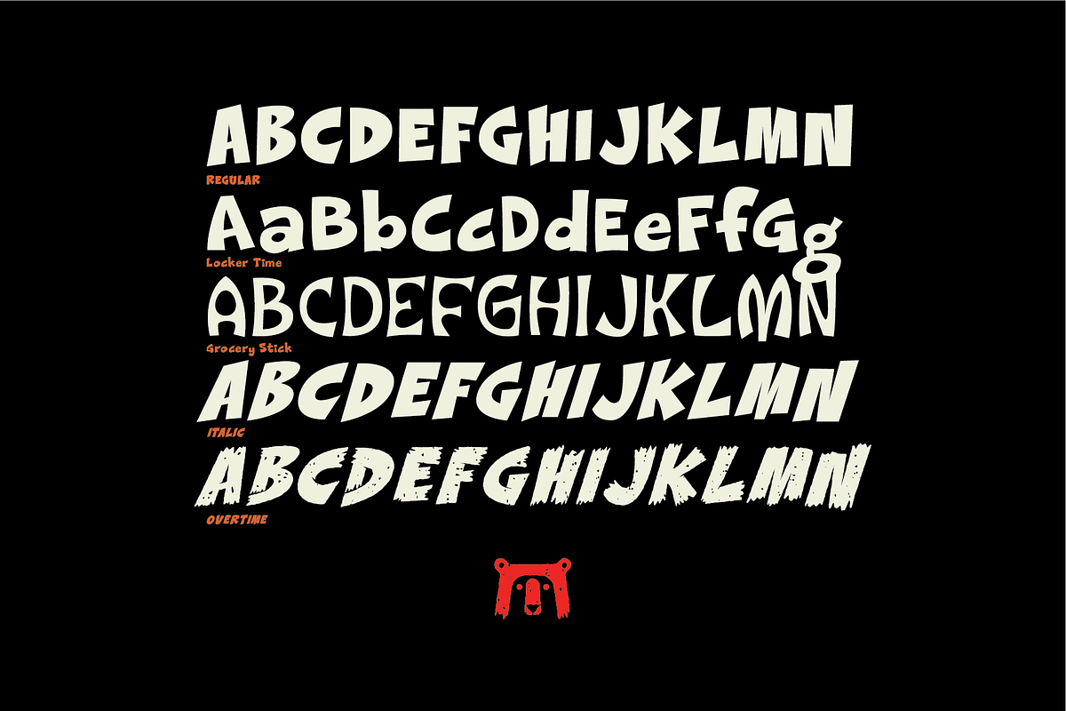 Lucky Puck | Playful Display Font, a Script Font by Bend Industries (Photo 5 of 8)