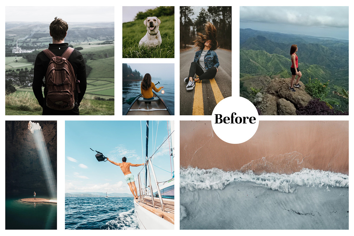 Orange & Teal Lightroom Presets preview 2