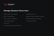 Hologram Design System, an UI Kit Template by Creative Perspective (Thumbnail 8 of 8)