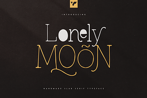 Lonely Moon Handwritten Typeface