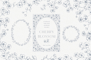 Cherry Blossom Vector Bundle