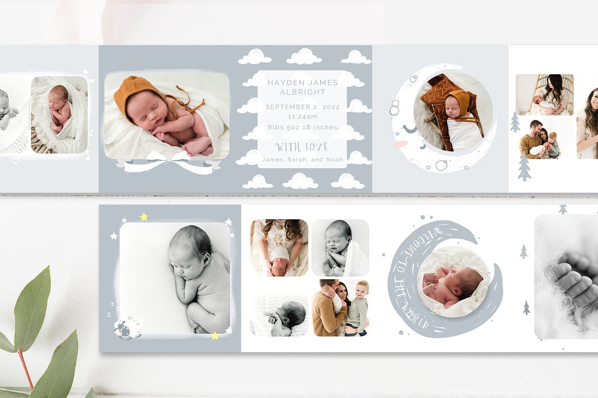 3x3 Mini Photo Album Template, a Stationery Template by By Stephanie Design (Photo 5 of 5)