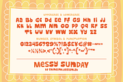 Messy Sunday – Quirky HandDrawn Font, a Handwritten Font by shineink.designlab (Thumbnail 7 of 10)