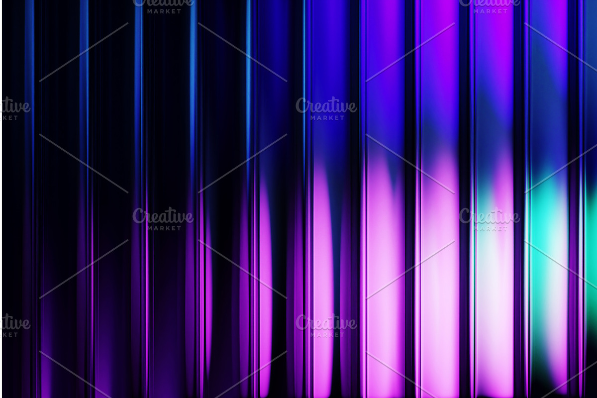 Neon ribbed fractal glass texture 3d, a Textures & Material 3D Model by Marozhkastudio