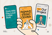 Ronalo - Display Unique Modern Font, a Sans Serif Font by TokoPress (Thumbnail 6 of 13)