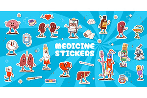 Groovy human body organs, a Decorative Illustration by Buch&Bee
