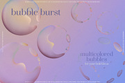 Bubbles & Colorful Gradients, a Wallpaper Graphic by nadispasibenko (Thumbnail 5 of 15)