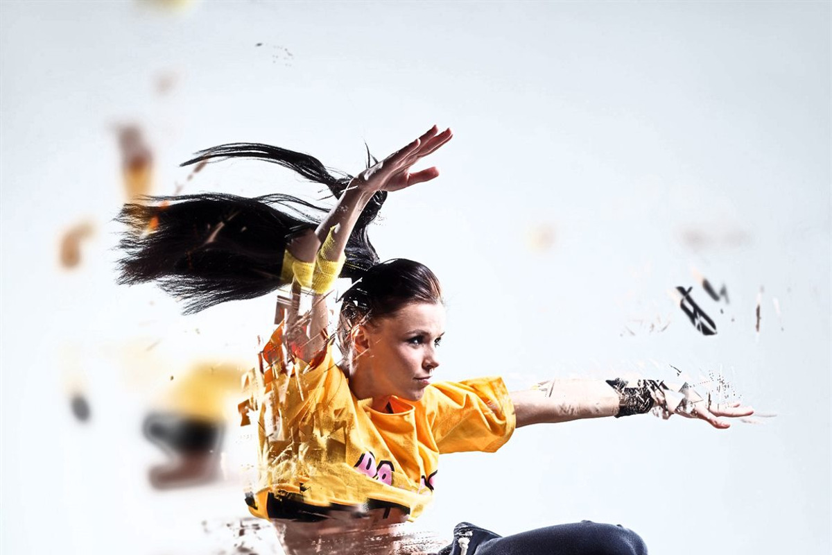 Shatter Photoshop Action, an Action Add-On by Sevenstyles