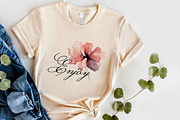 Watercolor Pink Flower Clipart, a Decorative Illustration by BrushstrokeArtGB (Thumbnail 6 of 9)