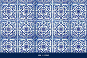 Blue White Azulejo Seamless Patterns, a Pattern Graphic by VectorPanther (Thumbnail 10 of 10)