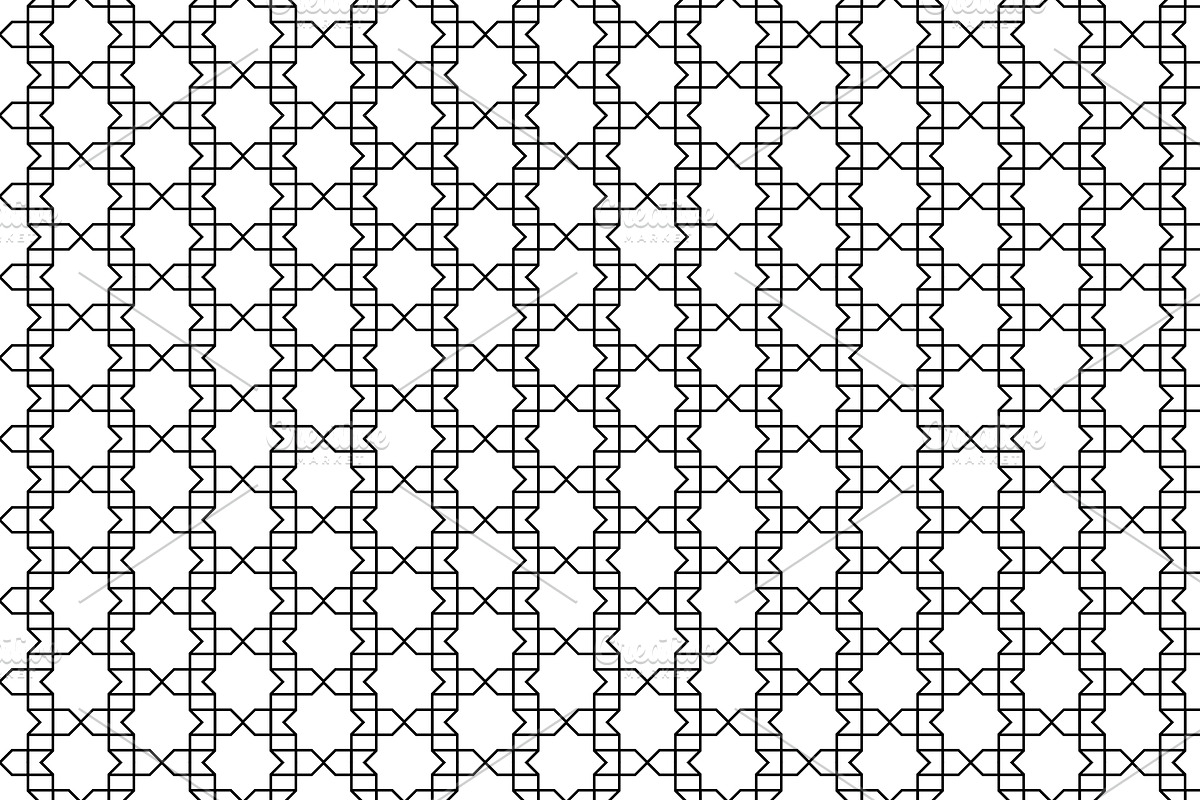 Islamic Arabic Seamless Pattern, a Pattern Graphic by NasirGrfx (Photo 6 of 13)