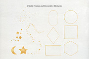 Beige Watercolour and Gold Frames, an Illustration by Pixafied (Thumbnail 3 of 4)