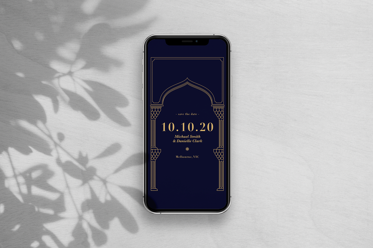 Save the Date Wedding Invitation, an Invitation Template by Starline Creative (Photo 5 of 5)