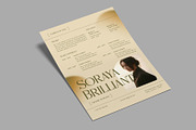 Elegant CV Resume Set, a Resume Template by Neermana (Thumbnail 4 of 5)