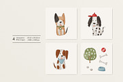 Pattern with dogs, a Pattern Graphic by Olena Kuznietsova (Thumbnail 5 of 5)