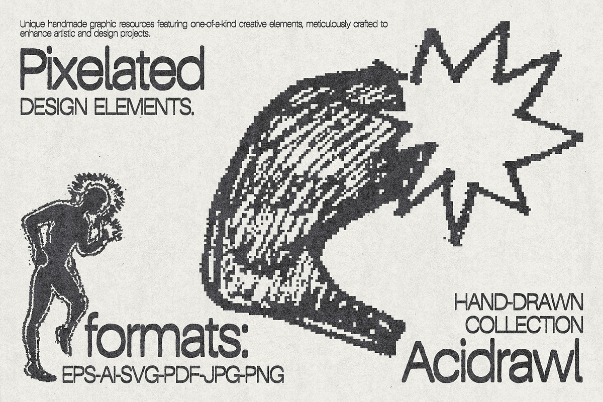 120 Acidrawl Graphic Pack, a Graphic by Vanzyst (Photo 3 of 13)