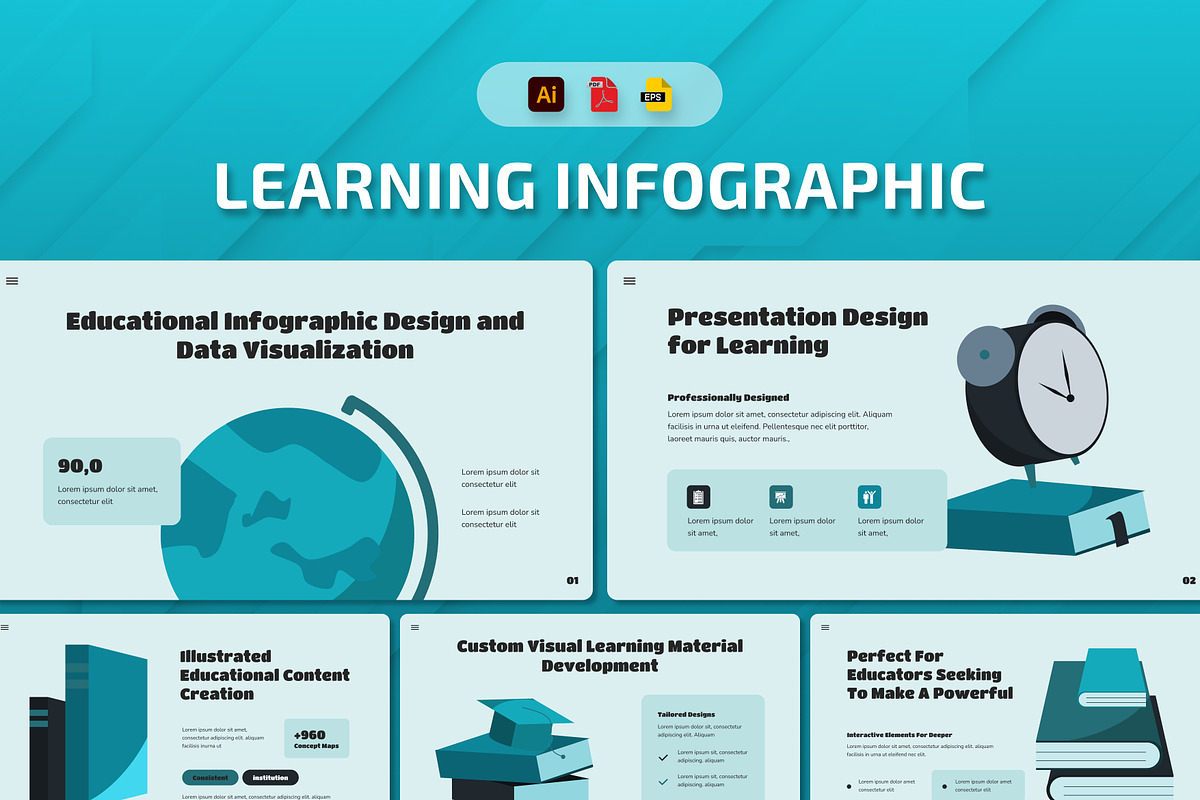 Learning Infographic, a Presentation Template by Antstheme (Photo 1 of 3)