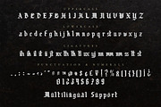 Corogh Gorge - Blackletter Font, a Blackletter Font by Krakenbox Studio (Thumbnail 10 of 12)