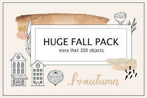 FALL BUNDLE. 200 ELEMENTS