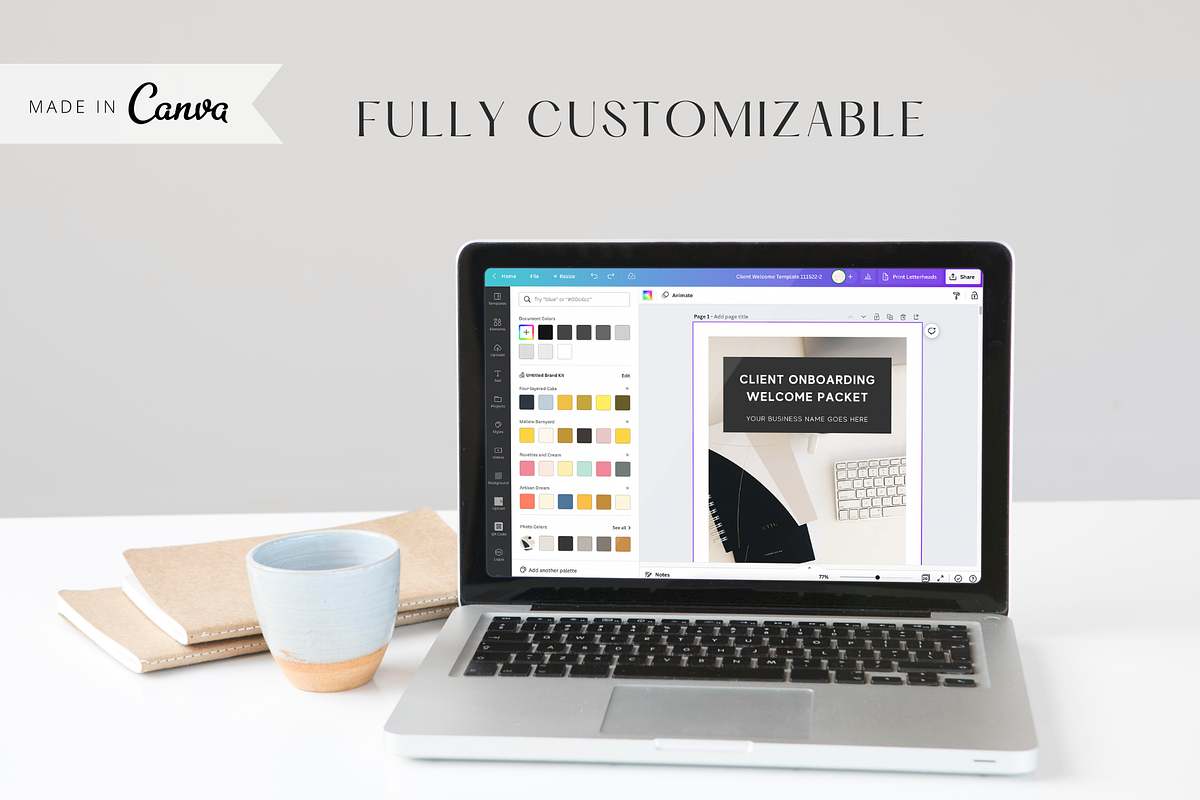 Client Welcome Packet Template, a Magazine Template by ShopRShop (Photo 5 of 8)