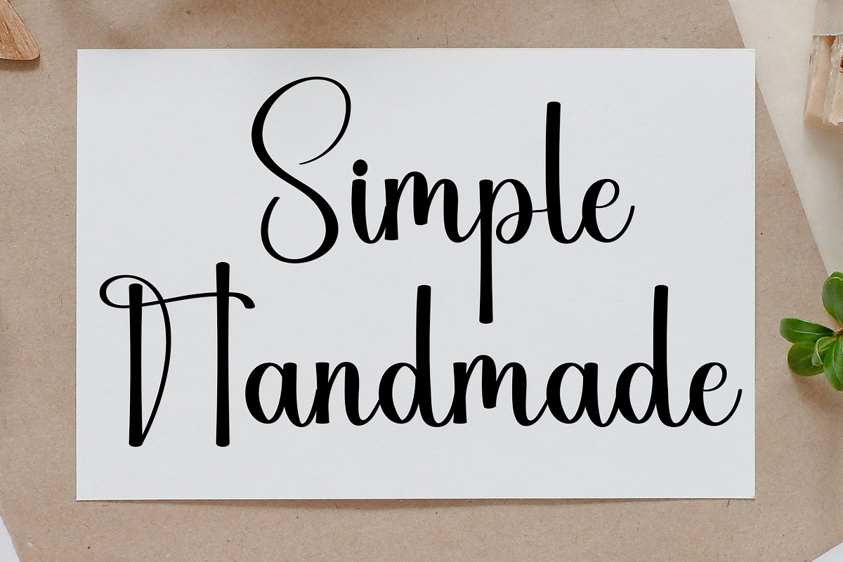 Dauting Birthday, a Handwritten Font by FreshTypeINK (Photo 8 of 8)
