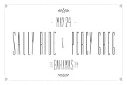 Bridal Sans Serif - Multi Weight, a Sans Serif Font by CorgiAstronaut (Thumbnail 2 of 10)