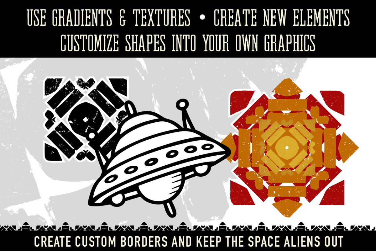 100 Interstellar Patterns and Shapes, a Pattern Graphic by BackYard ...