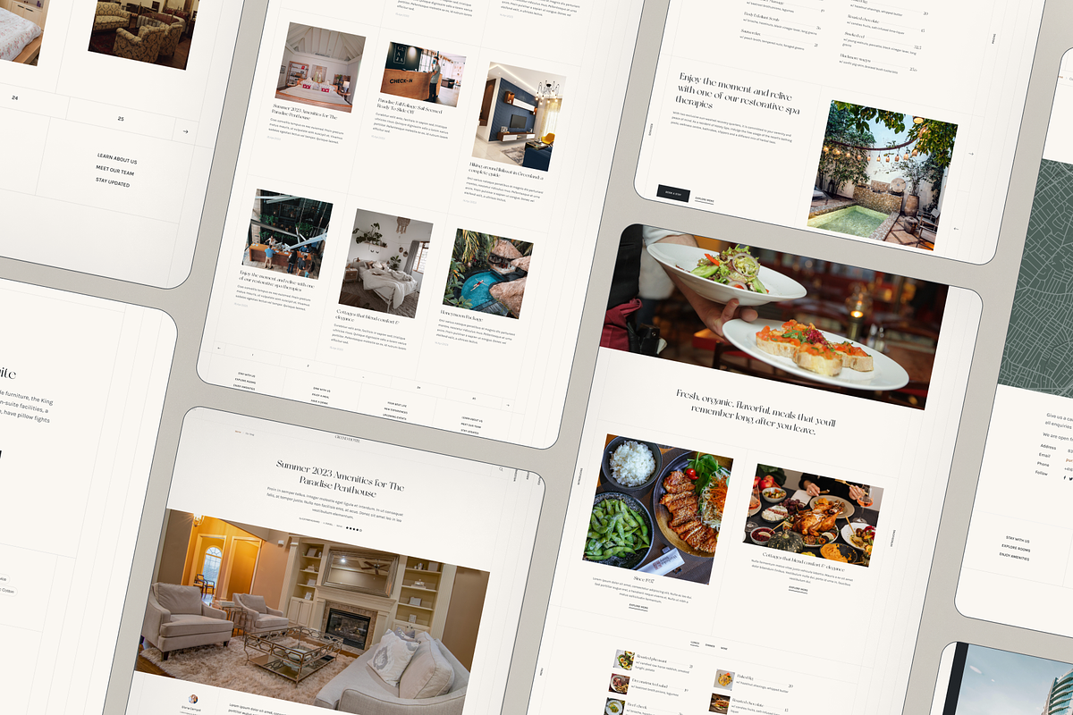 Hostel - Hotel & Restaurant Template, an UI Kit Template by YoArts (Photo 5 of 5)