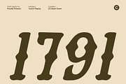 CS Gleam Drawn, a Serif Font by Craft Supply Co. (Thumbnail 4 of 8)
