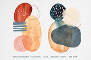 Watercolor & Procreate Abstract Art, a Texture Illustration by MilanaDesignShop (Thumbnail 3 of 8)