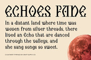 CS Gathery – Display Serif Font, a Serif Font by Craft Supply Co. (Thumbnail 7 of 8)
