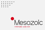 Mesozoic Web Sans Serif Font, a Sans Serif Font by Artiveko (Thumbnail 1 of 4)