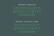 Renown Monoline Font Duo, a Sans Serif Font by Out of Step Font Company (Thumbnail 4 of 7)