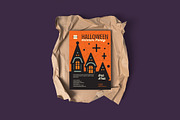 Halloween Poster + Social Media, a Social Media Template by Juru Rancang Graphic (Thumbnail 2 of 3)